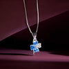A Wish on the Sky Rhodium Plated Necklace